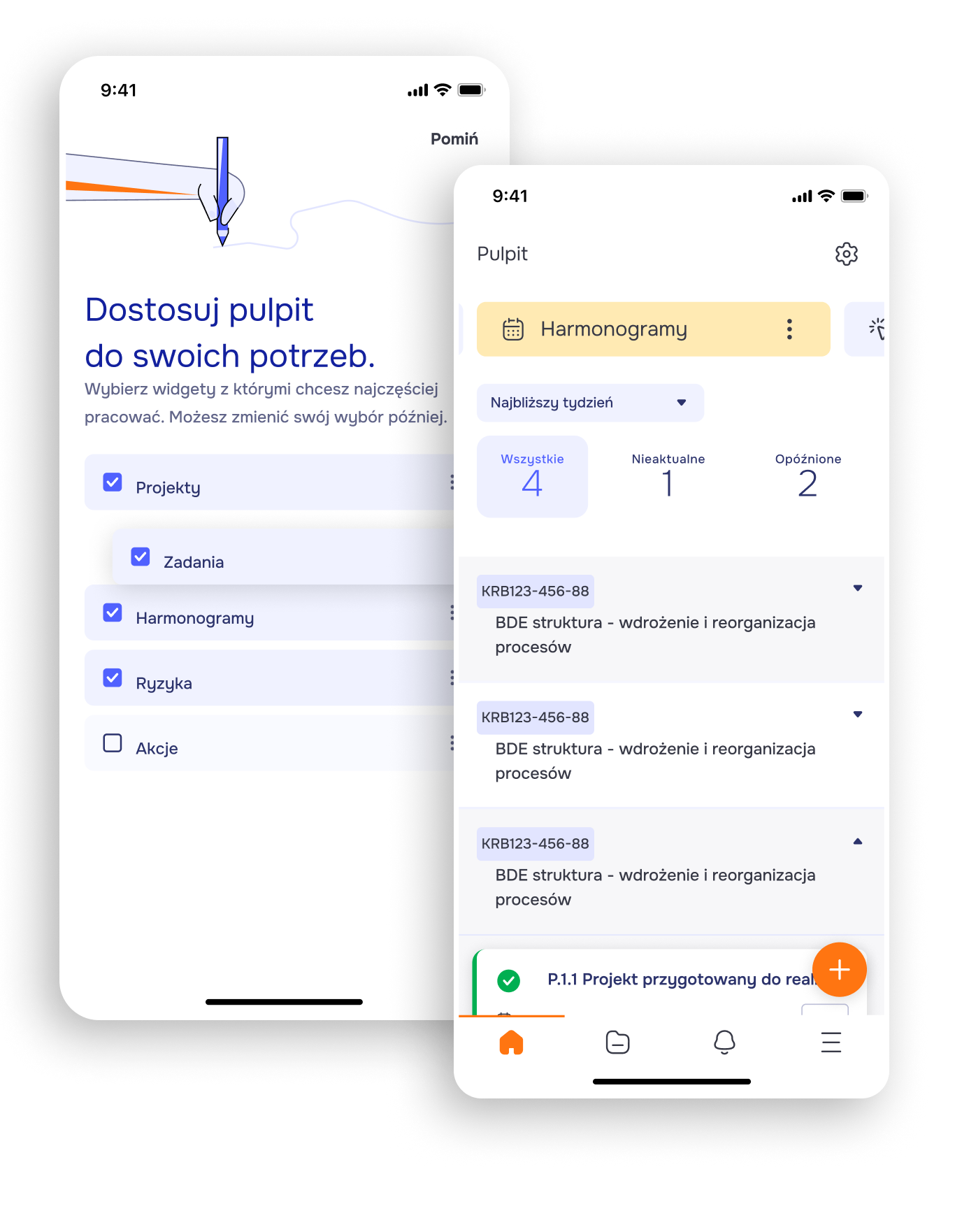 Hadrone Mockup Z Granatowym Kółkiem